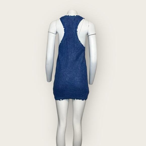 NWT | SER.O.YA | YONIT DRESS | Royal Blue Coated | XS - Picture 4 of 14